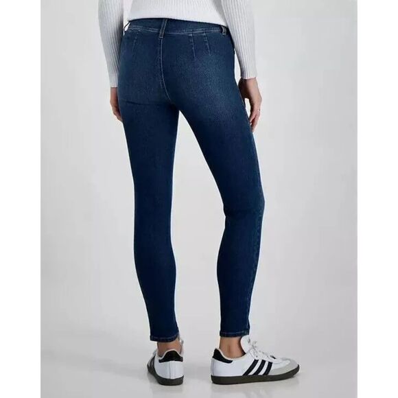 Rewash Mid-Rise‎ Skinny Jeans Indigo Vintage Wash Booty-Lifting Denim Size 15 - Picture 2 of 3